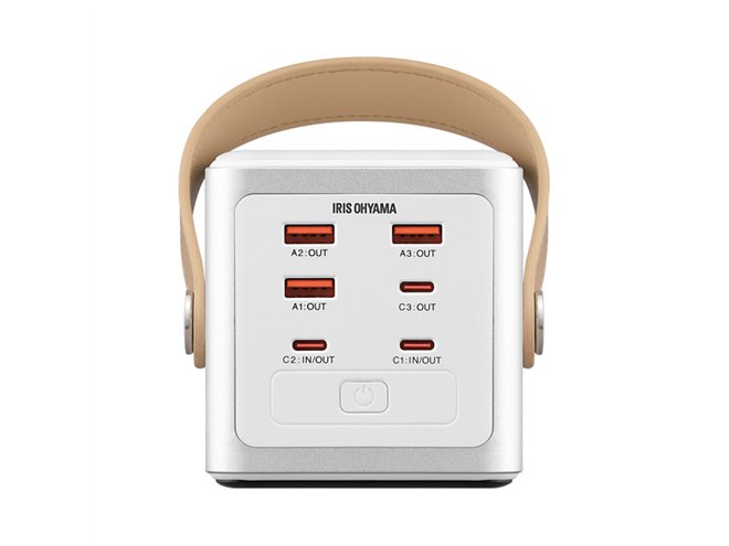 アイリスオーヤマ、容量60000mAhで重さ約1.36kgの「バッテリー