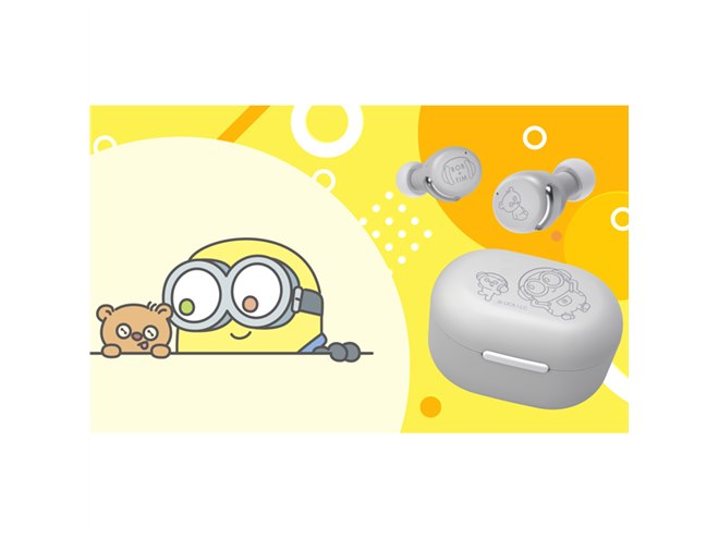 ビクター、「ミニオン」のボブとティムをデザインした完全ワイヤレス