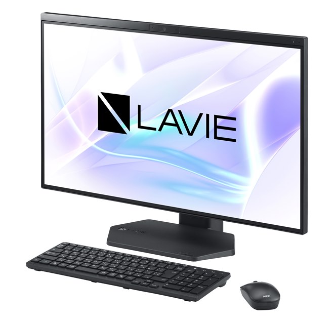 NEC、「Core i7-1355U」を搭載した27型液晶一体型PC「LAVIE A27」2025