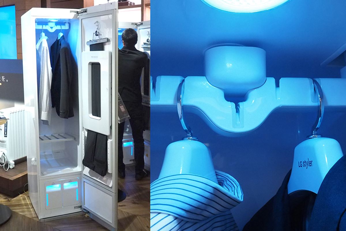 ついに日本上陸！ クローゼット型クリーニング機「LG Styler」を蔦屋