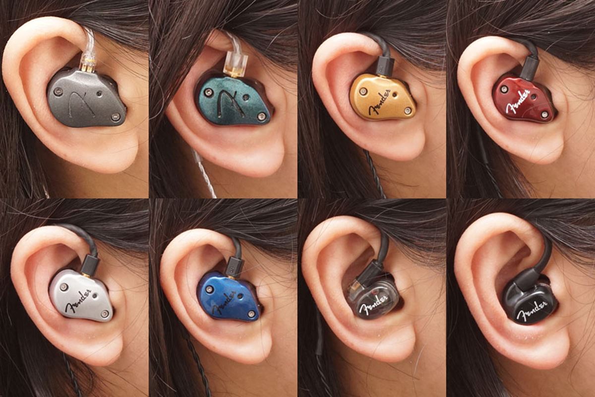 イヤホン FENDER FXA9 pearl white Fenderから6BA搭載の最上位イヤホン