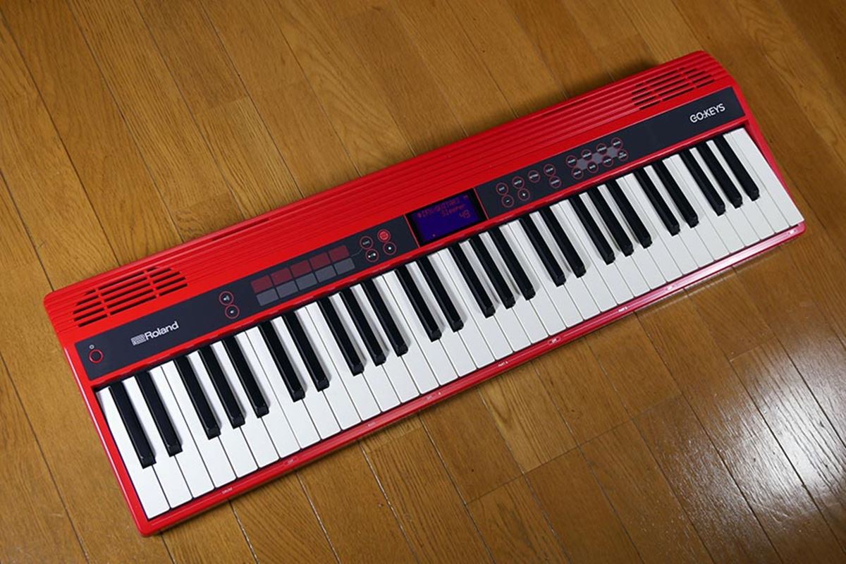 美品】Roland GO:KEYS 61鍵 赤 Roland GO:KEYS 61鍵 レッド ROLAND GO