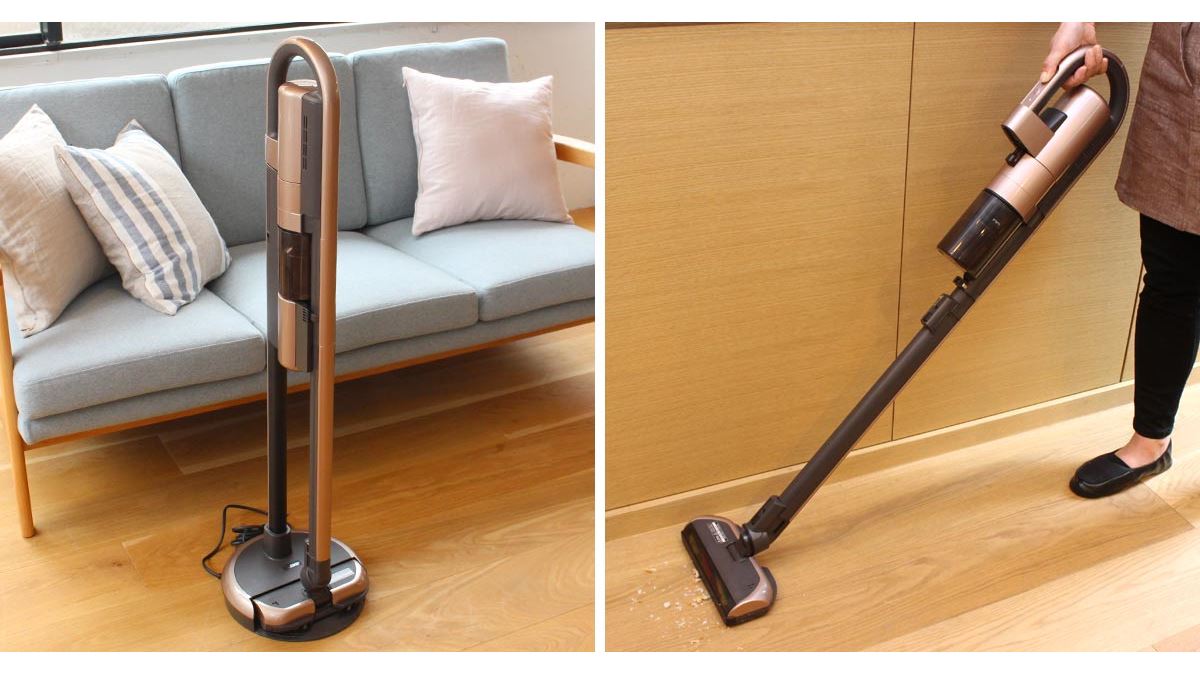 三菱 HC-VXG20P-N スティッククリーナー 中古 充電スタンド付き HC