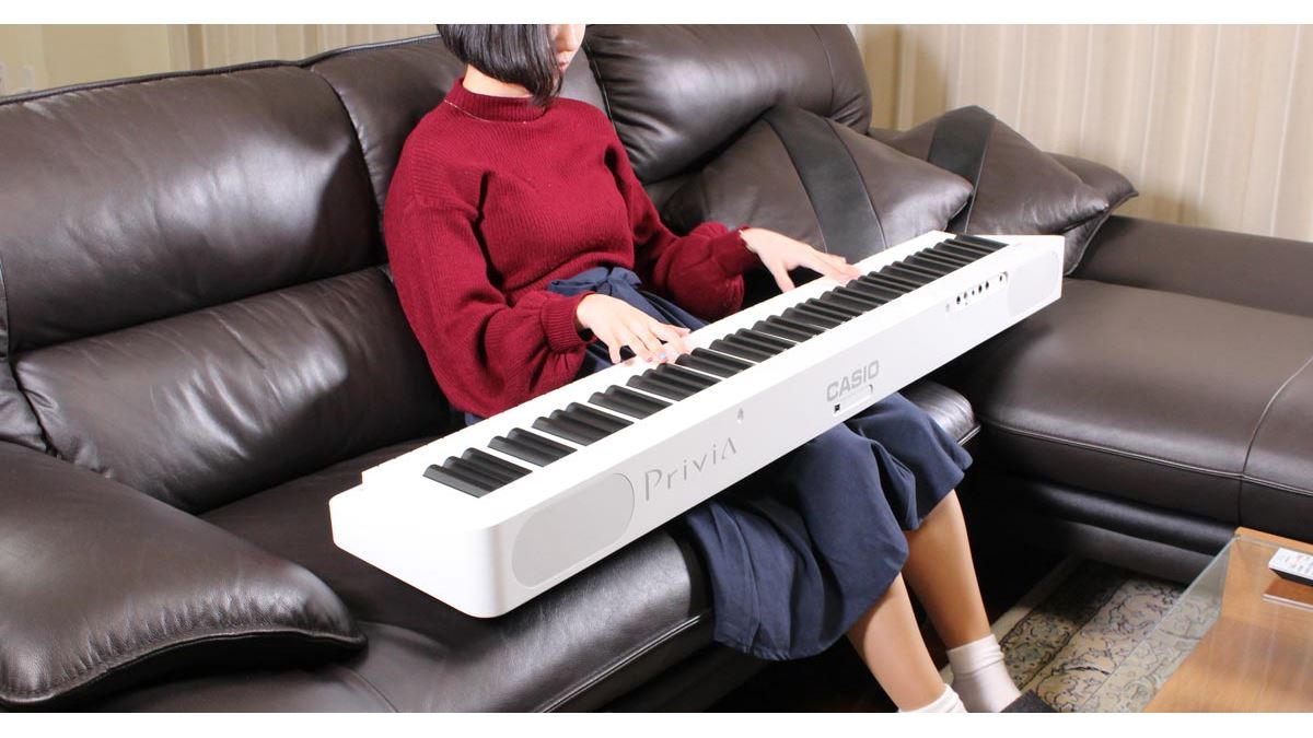 CASIO Privia PX-160 シャンパンゴールド 本体88鍵、スタンド、ペダル