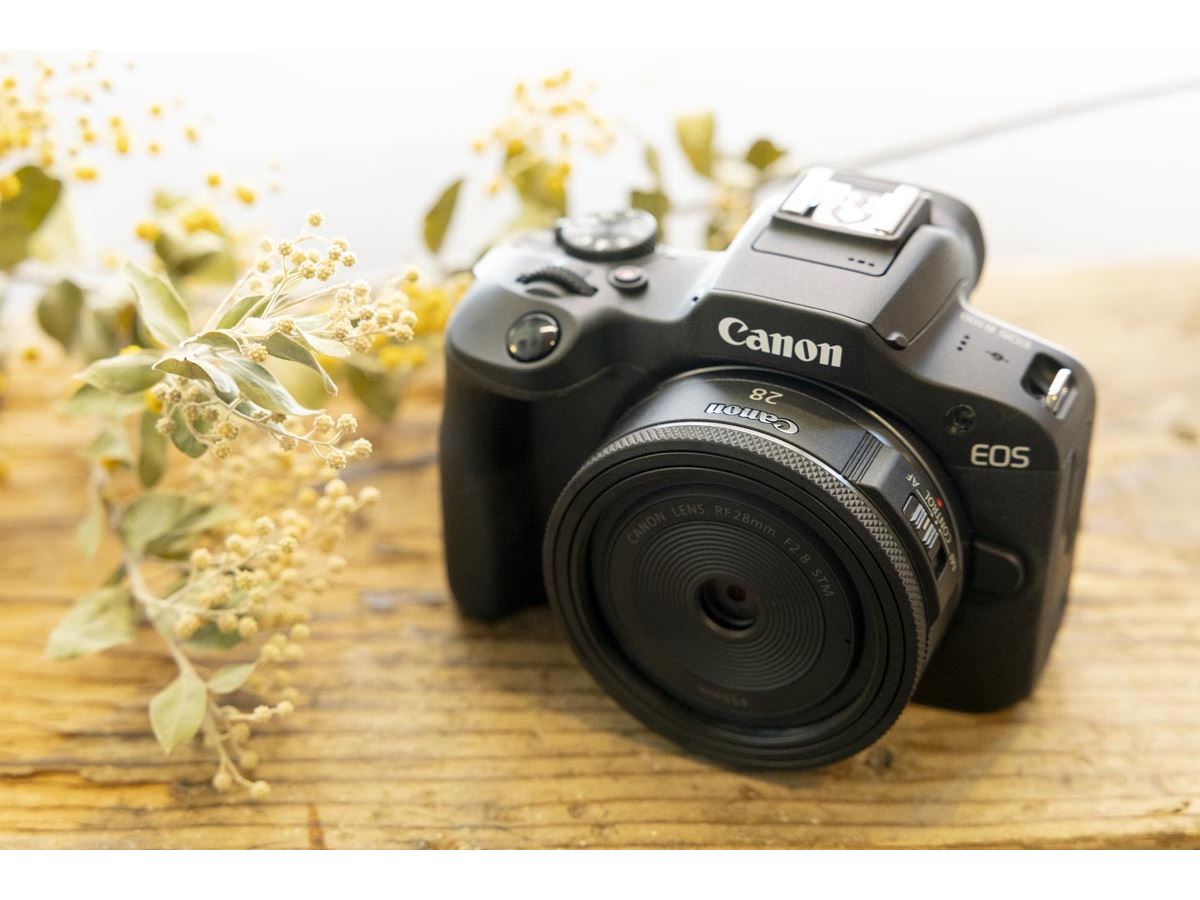 RFレンズ」初のパンケーキレンズ「RF28mm F2.8 STM」はAPS-C機と相性