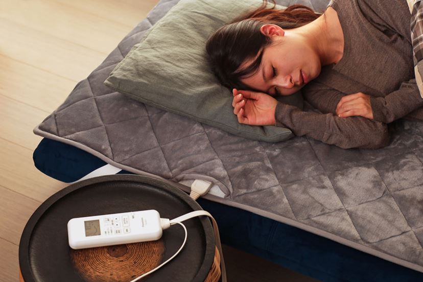 新品、未使用Panasonic 電気毛布 DB-BM1L-Hグレー