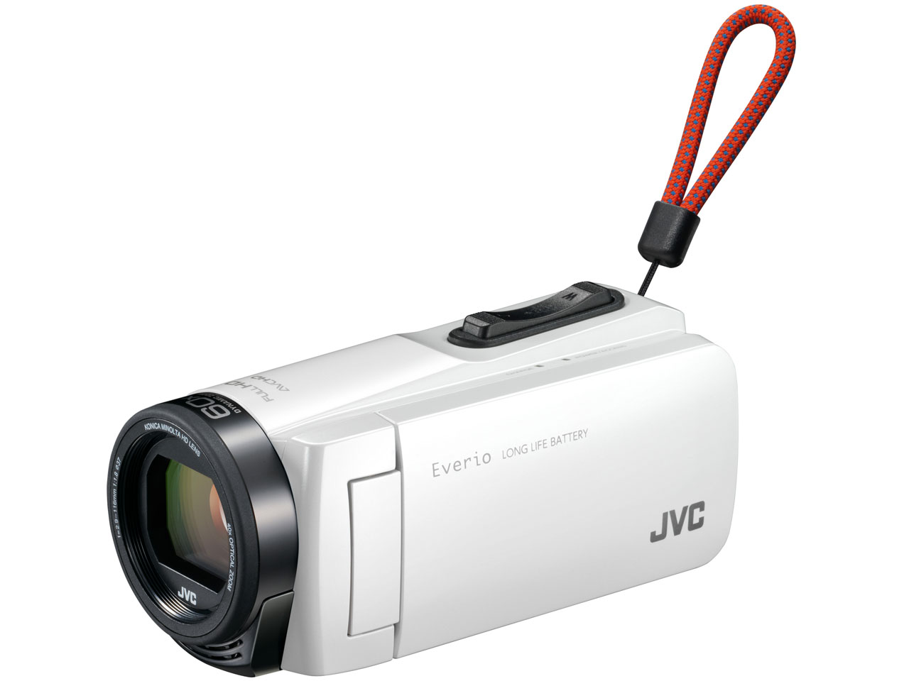 GZ-F200-W ビデオカメラ タフネス 高倍率ズーム アウトドア 旅行用 JVC