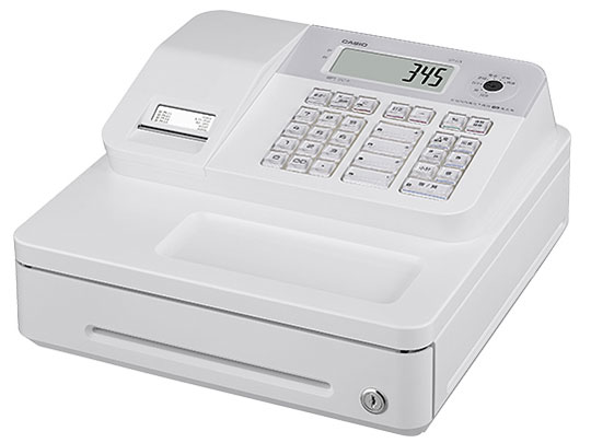 カシオ 電子レジスター 販売 SR-G3 取扱説明書・鍵付き（動作確認済
