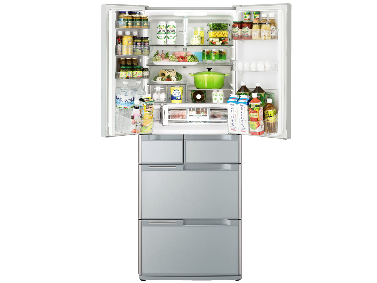 日立 スリープ保存 真空チルドSL R-C5200(XT) [クリスタルブラウン