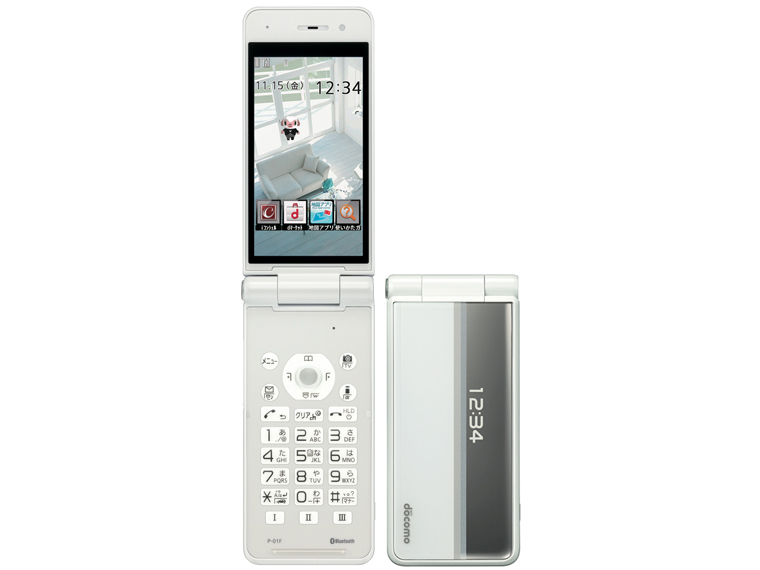 P-01F ブラック 本体 ⑤ Panasonic（パナソニック） P-01F docomo 黒