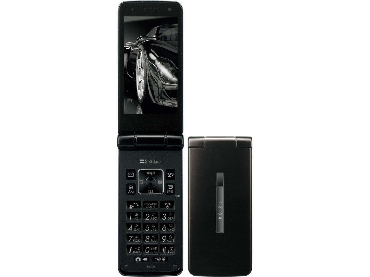 ソフトバンク 301P 新品 未使用 ブラック ガラケー SoftBank 新品未