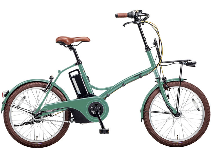 電動アシスト自転車 パナソニック 20インチグリッター（グリーン）手渡し可