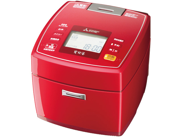 三菱電機 備長炭 炭炊釜 NJ-VX105-R [ルビーレッド] 価格比較 - 価格.com