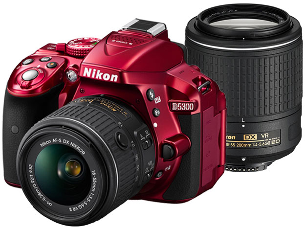 ❤Nikon D5300 ダブルレンズ カメラバッグ付 Wi-Fi搭載 S数極少 ニコン