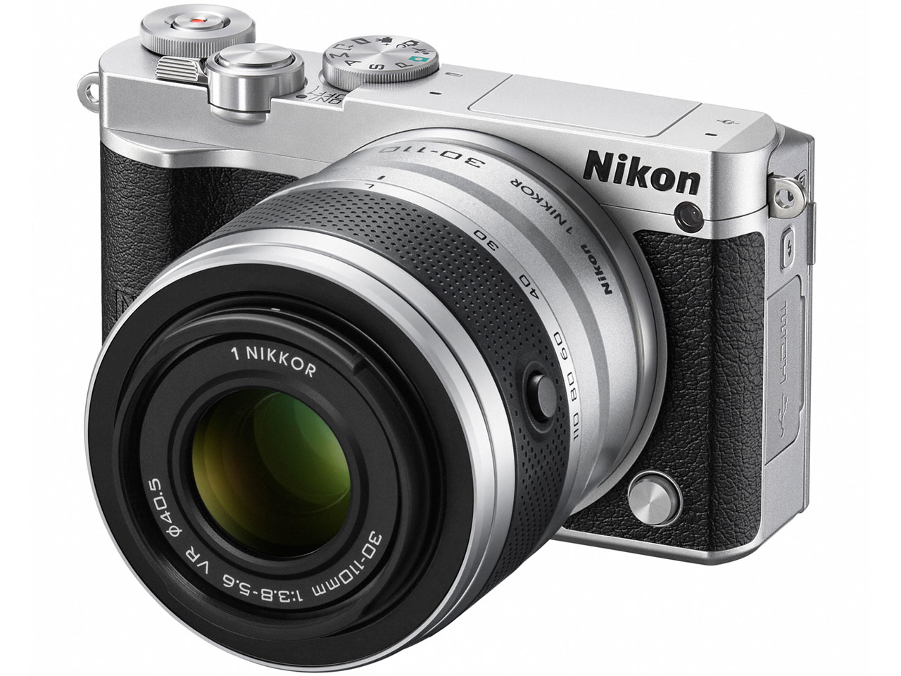 ニコン Nikon 1 J5 ダブルズームレンズキット [シルバー] 価格比較