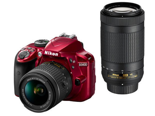 Nikon D3400 ニコンWズームレンズキット ニコン D3400 ダブルズーム