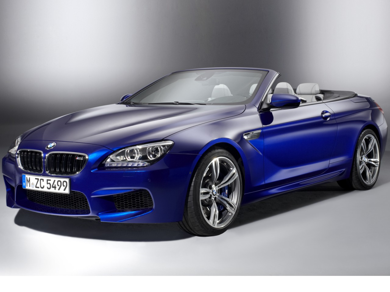 BMW M6 Convertible ミニカー ブルー BMW M6 Convertible ミニカー ブルー
