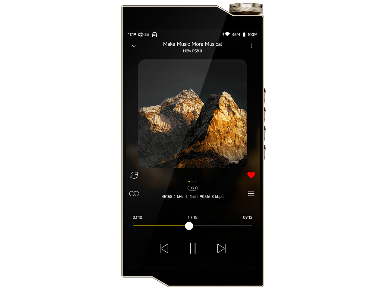 HiBy Music HiBy RS8 II [512GB Gold] 価格比較 - 価格.com