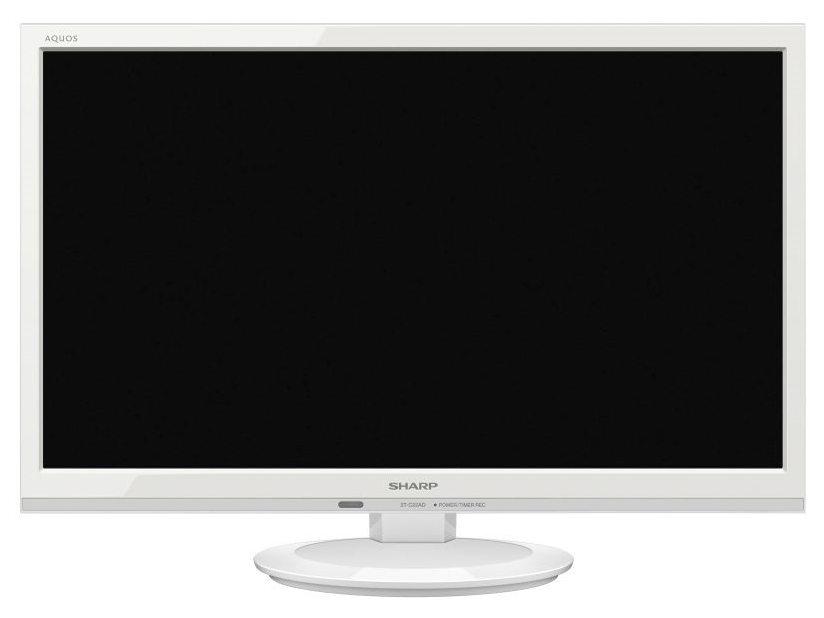 SHARP 液晶カラーテレビ LC-22K45 ホワイト シャープ AQUOS LC-22K45-W