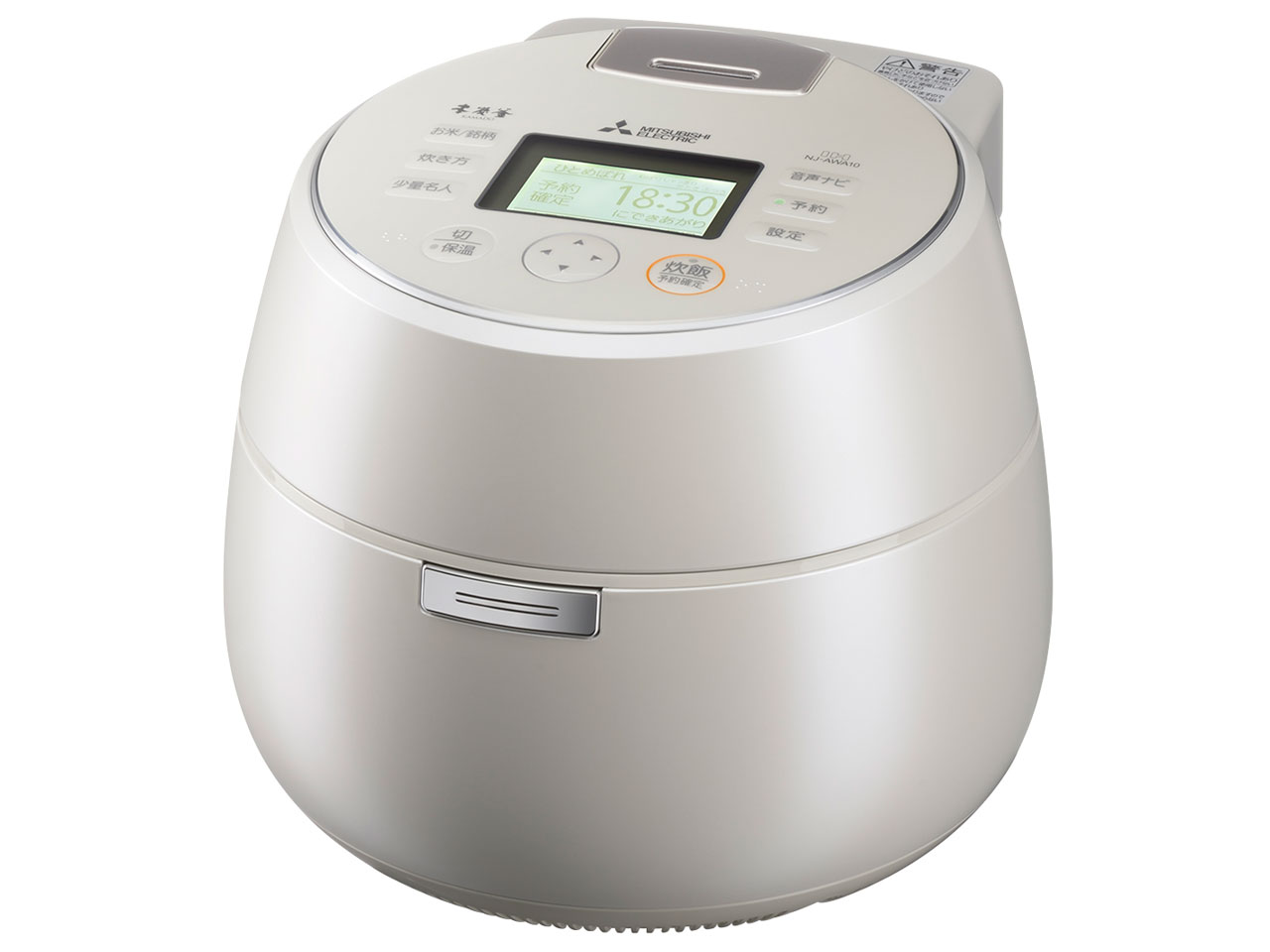 三菱電機 本炭釜 KAMADO NJ-AWA10-B [黒真珠] 価格比較 - 価格.com