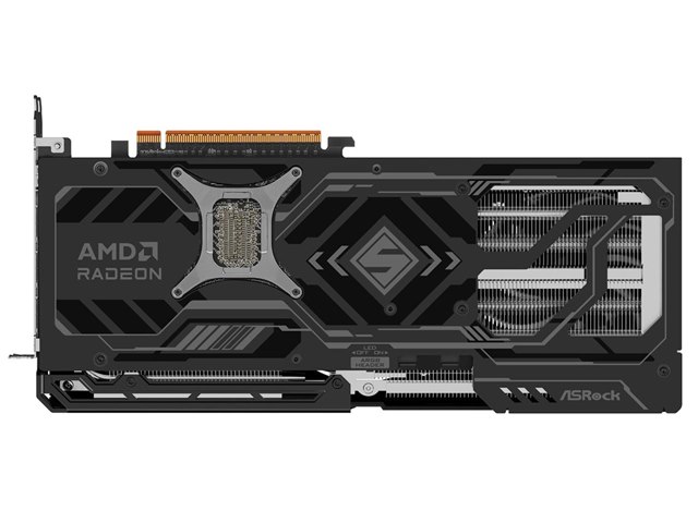 Radeon RX 9070 XT Steel Legend Dark 16GB [PCIExp 16GB]の製品画像