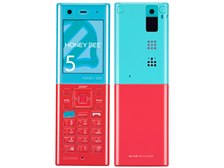 京セラ HONEY BEE 5 WX07K [ブルー&レッド] 価格比較 - 価格.com