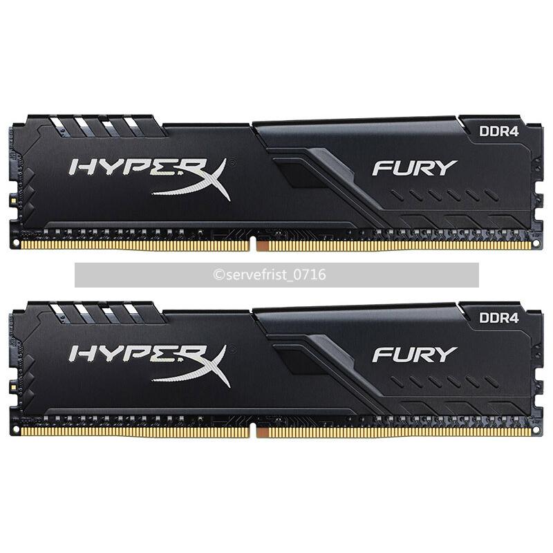 For 16GB DDR4-3200 Memory Kit (2x 8GB) HX432C16FB3K2/16 Desktop