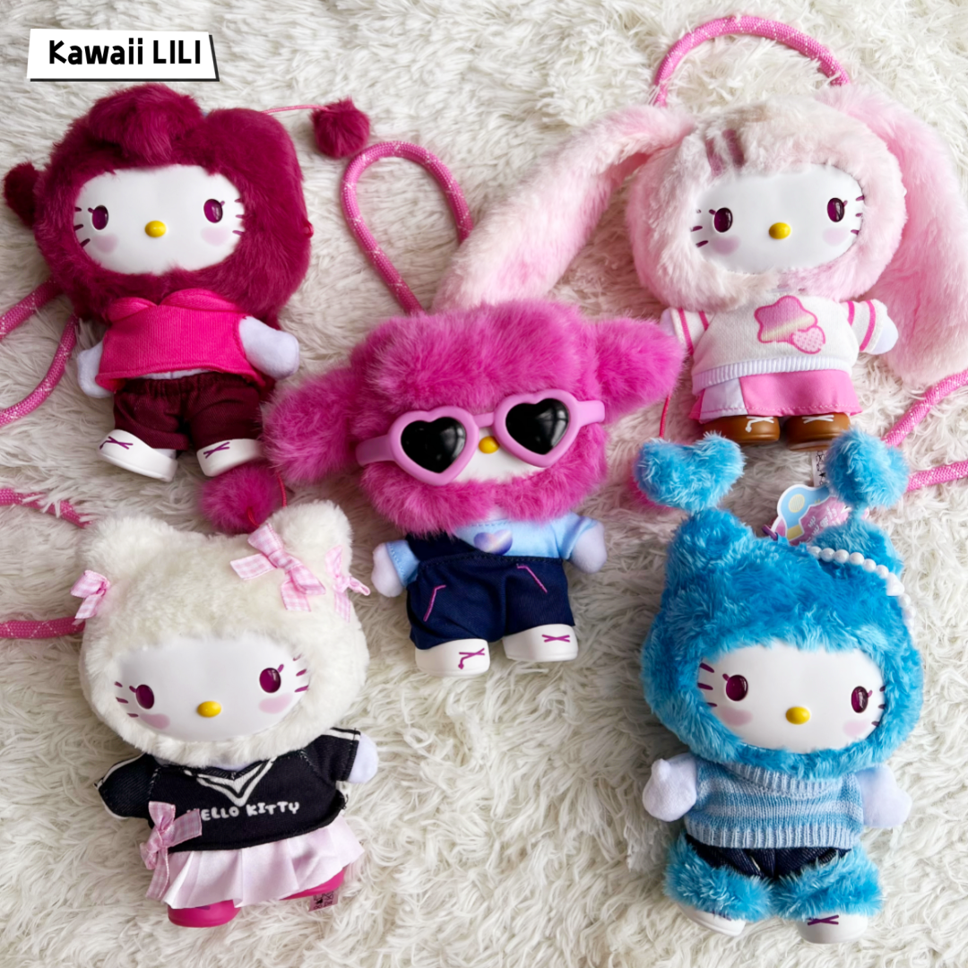 MINISO Hello Kitty POP STAR Series Plush Pendant Toy Confirmed