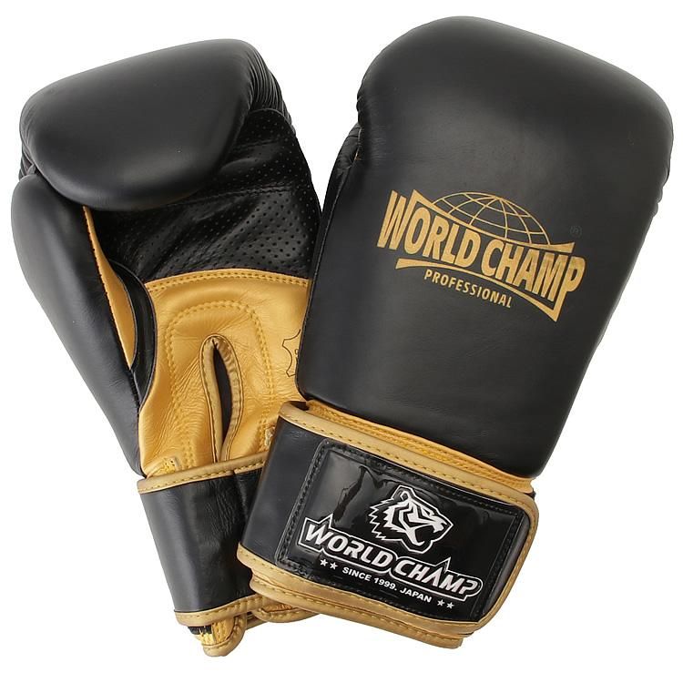 ワールドチャンプ ニュー 本革ボクシンググローブ - 格闘技用品