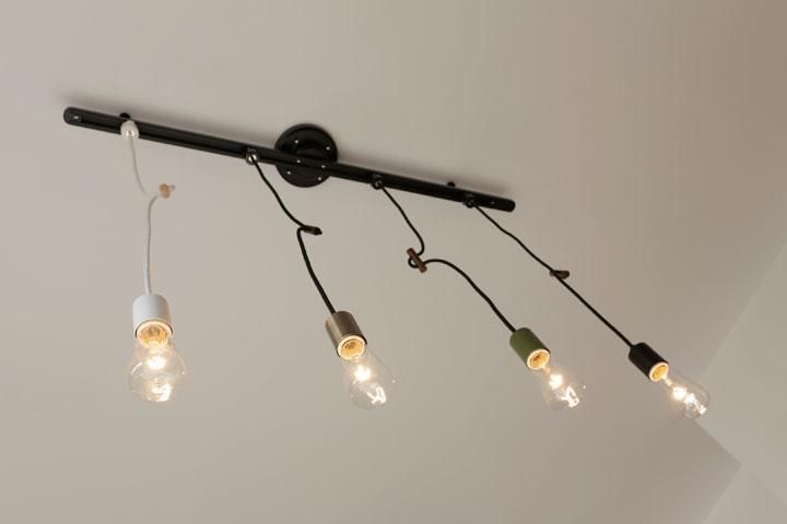 ダクトレール専用 ペンダントライト ブラック Crow｜デザイン照明のCROIX