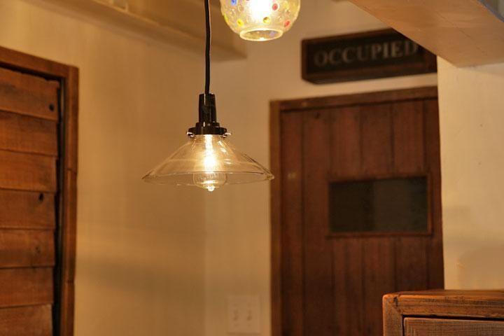 ペンダントライト 後藤照明 透明 1灯 Ridge クリア｜デザイン照明のCROIX