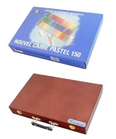 木箱入り廃番予定】ヌーベルカレーパステル 150色セット(キバコ入り