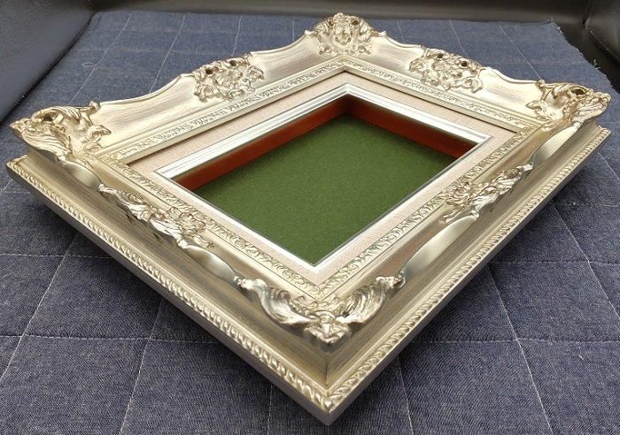 油絵 SM額縁付き 枝垂れ桜 取り付け金具付き 楽天市場】油彩画洋画