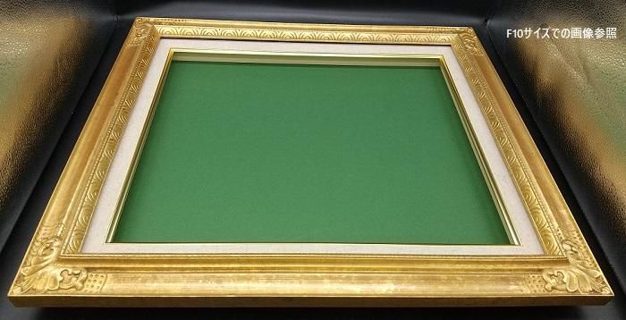 安心安全たのメル便発送＊アンティーク＊金色 油彩 額縁 約69cm x 61cm