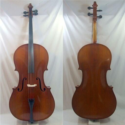 鈴木バイオリン 中古 4/4 チェロ 1981年 No72 SUGITO 弓 ケース 弦新品