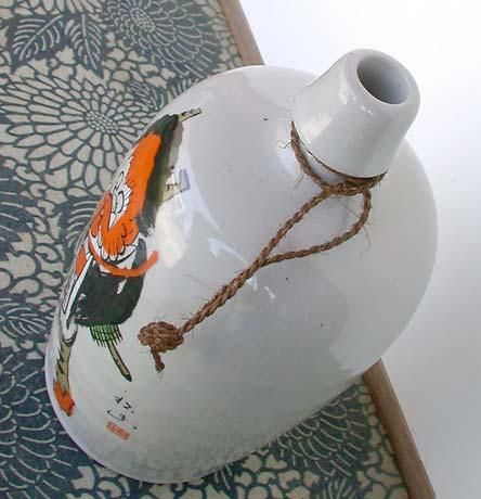 一升徳利 「鬼の寒念仏」 - 大津絵の店 Online Shop