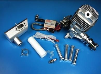 中古品 DLE55 ガソリンエンジン DLE-20 ガソリンエンジン | OK MODEL WEB