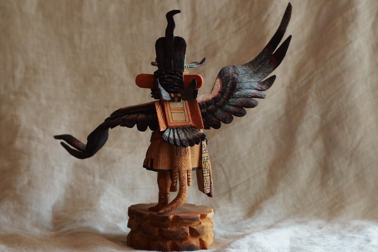 中国 玉石彫刻 羊親子 唐木台付 C R5763