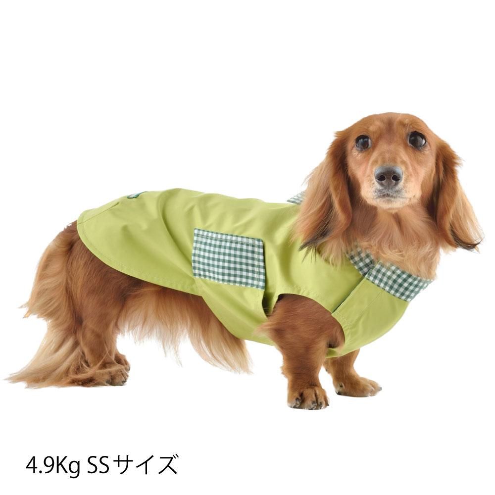 イージーレイン【全犬種対応】｜犬用レインコート｜マント型｜WHCY