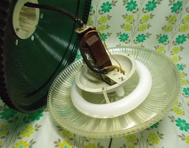 レトロポップ 蛍光灯ペンダントライト グリーン×クリア - USA＆レトロ