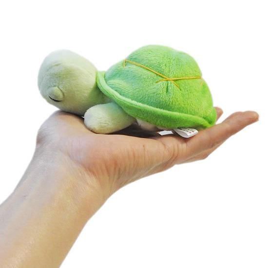 カメのぬいぐるみ】ふわふわ手のひらサイズ◇A-SHOW（栄商）◇Little