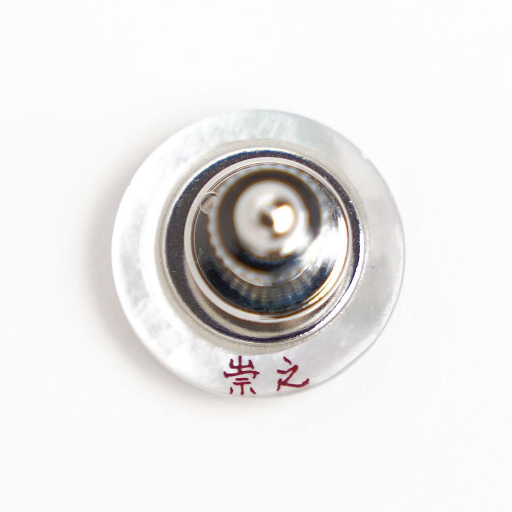 予約販売】馬蒔絵 白蝶貝ピンブローチ - うるしアートはりや通販｜針谷蒔絵