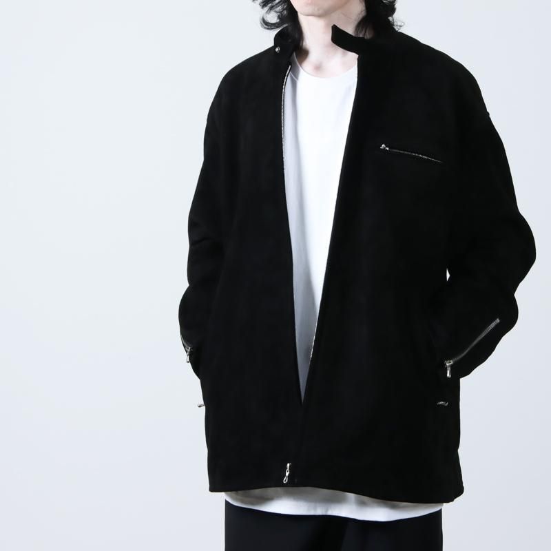 Graphpaper (グラフペーパー) Goat Suede Single Riders Jacket