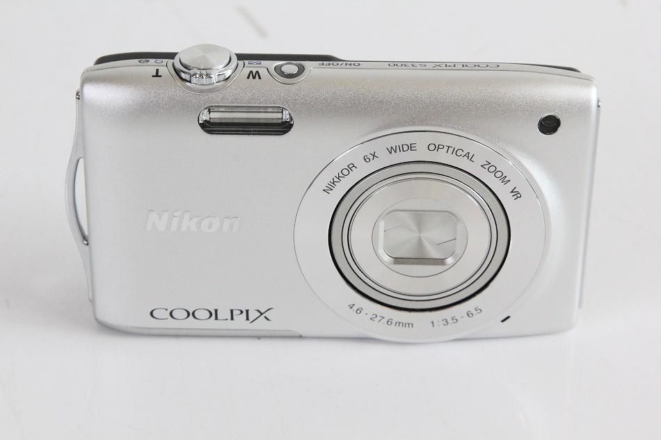 ジャンク扱い】Nikon COOLPIX S3300 デジカメ 元箱・取説付