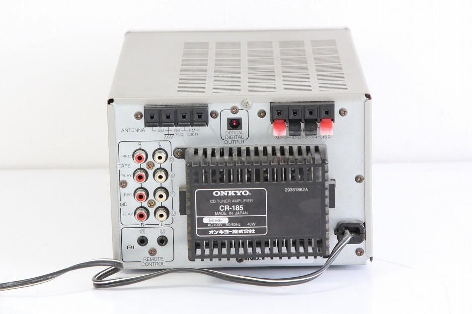 ONKYO CR-185 オンキョー CD チューナーアンプ ☆最後の一台☆E
