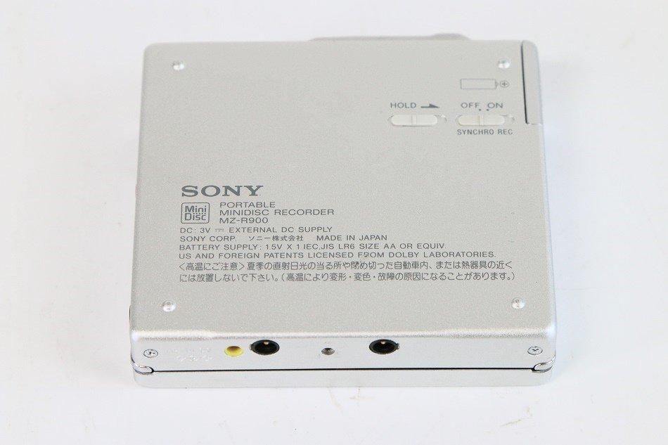 MZ-R900｜SONY ソニー （S） シルバー ポータブルMDレコーダー MDLP