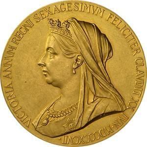 イギリス 1897 ビクトリア 即位60周年記念メダル NGC MS62! - 【鑑定済