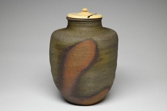 古美術品金重陶陽備前火入れ