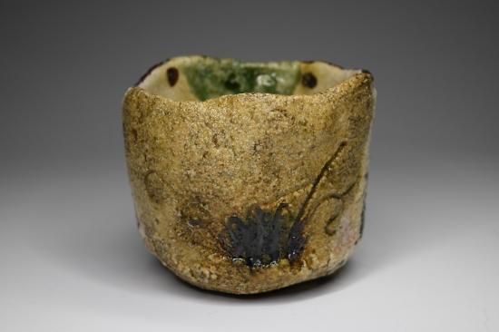 巨匠 鈴木五郎 黄瀬戸 蕨文様 徳利 巨匠 鈴木五郎 黄瀬戸 蕨文様 徳利