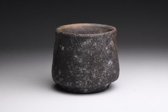 金重愫 かねしげまこと 備前酒呑 最良土ニテ 共箱 共布 栞付き 金重愫